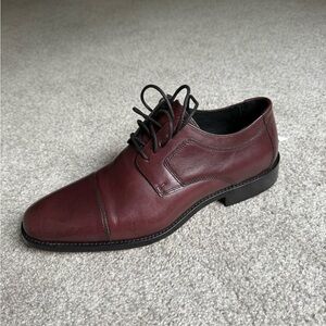 Johnston & Murphy Brown Oxford Shoes Classic Design